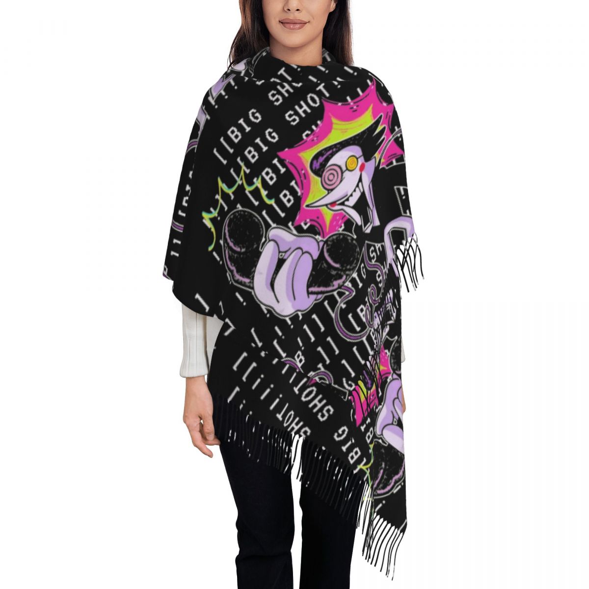 Szal Deltarune dla Kobiet Zimo – Pashmina Wrap Large recenzja i cena