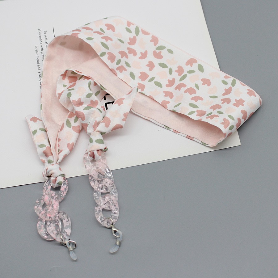 Bohemia Print Silk Scarf Glass – Silk Neck Scarf recenzja i cena