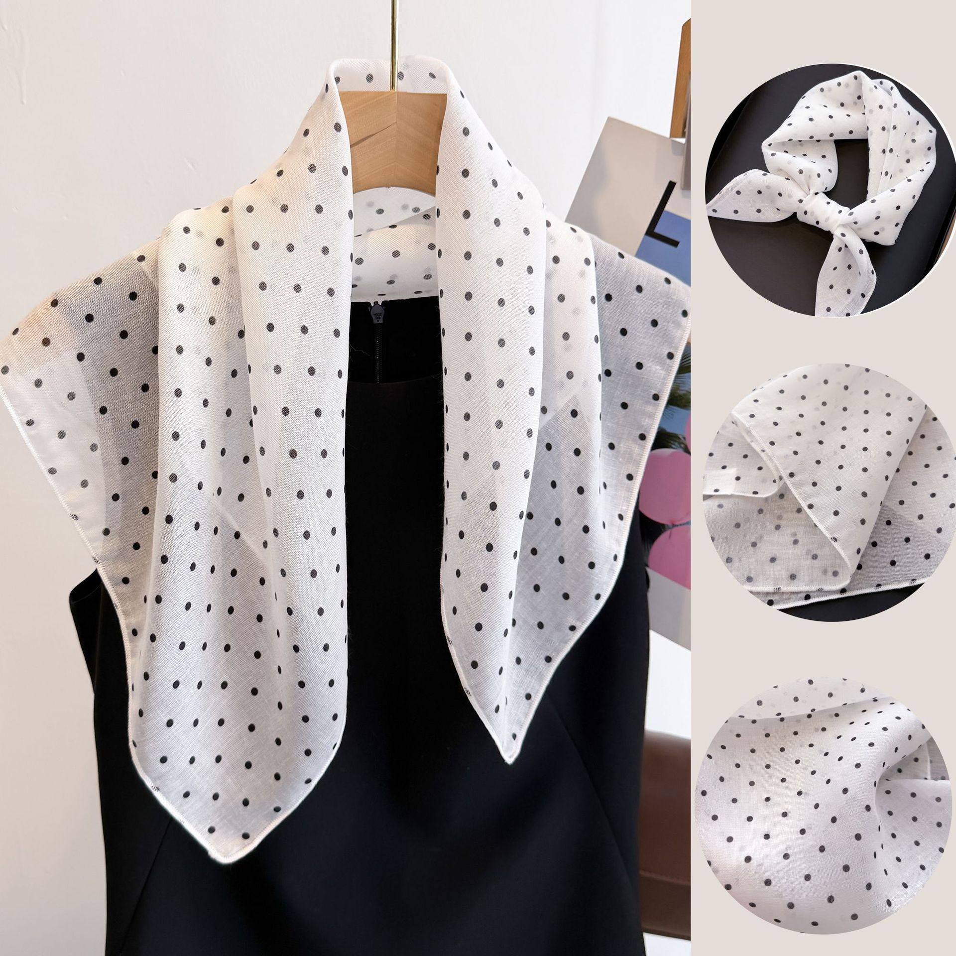 Kwadratowa chusta z bawełny i  – Bandana Cotton recenzja i cena