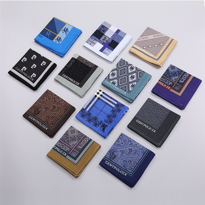 3 szt. Męska chusteczka do ręk – Handkerchief Cotton Men recenzja i cena