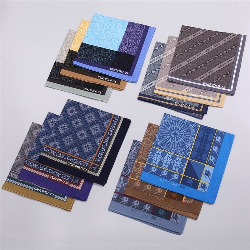 3 szt. Męska chusteczka do ręk – Handkerchief Cotton Men recenzja i cena