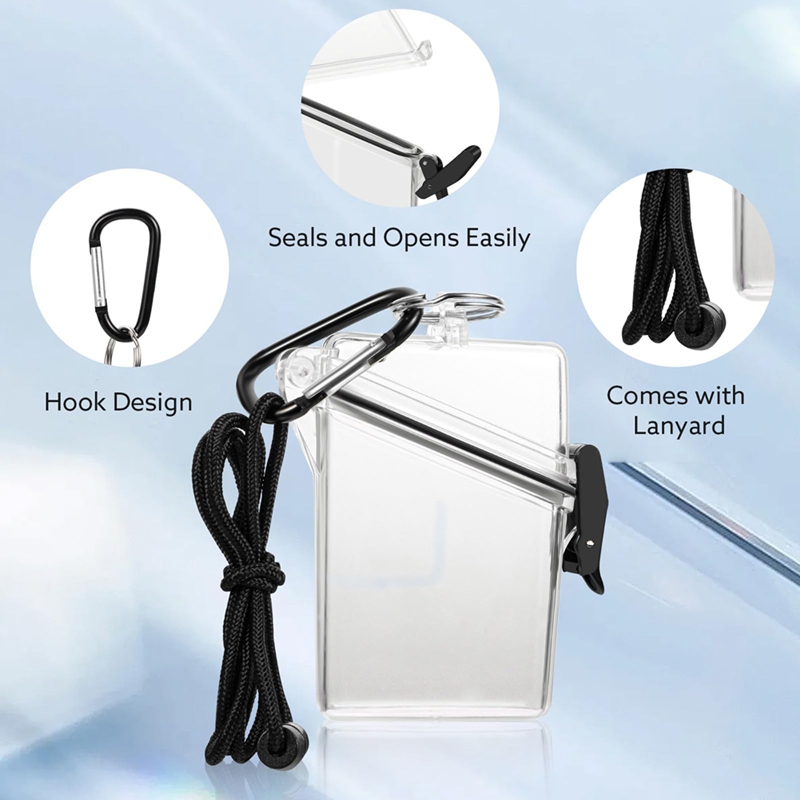 5 sztuk Wodoodpornych etui na  – Lanyard Badge Holder recenzja i cena