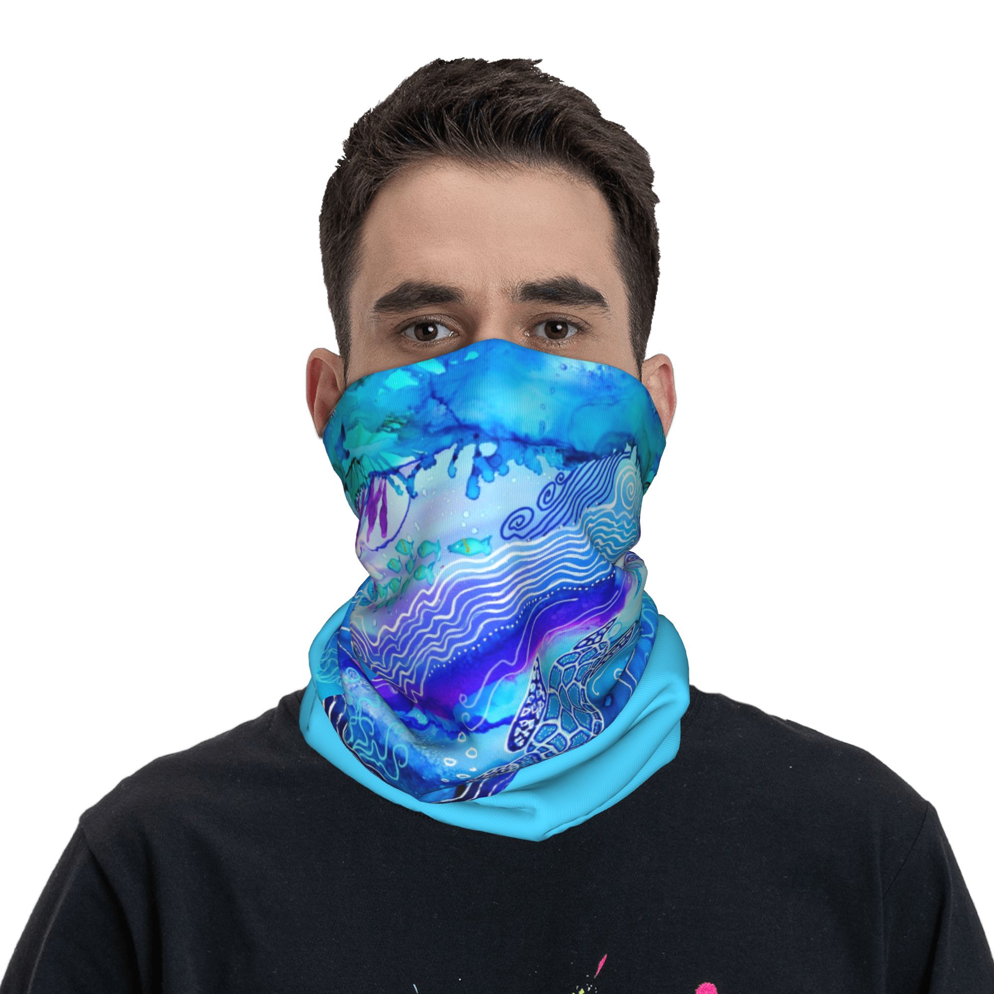 Opaska na głowę z motywem żółw – Neck Warmer Tube recenzja i cena