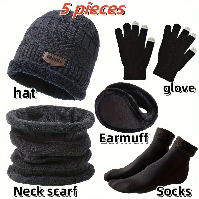 Męska czapka zimowa, zimowy sz – Muffler Men Wool recenzja i cena