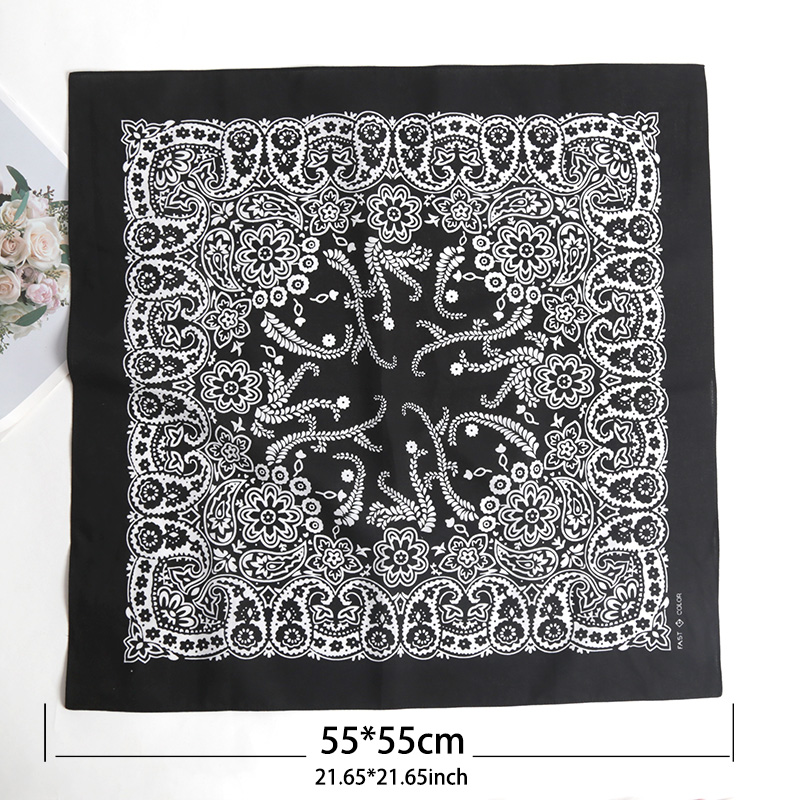 55cm Drukowana Bandana z Motyw – Bandana Cotton recenzja i cena