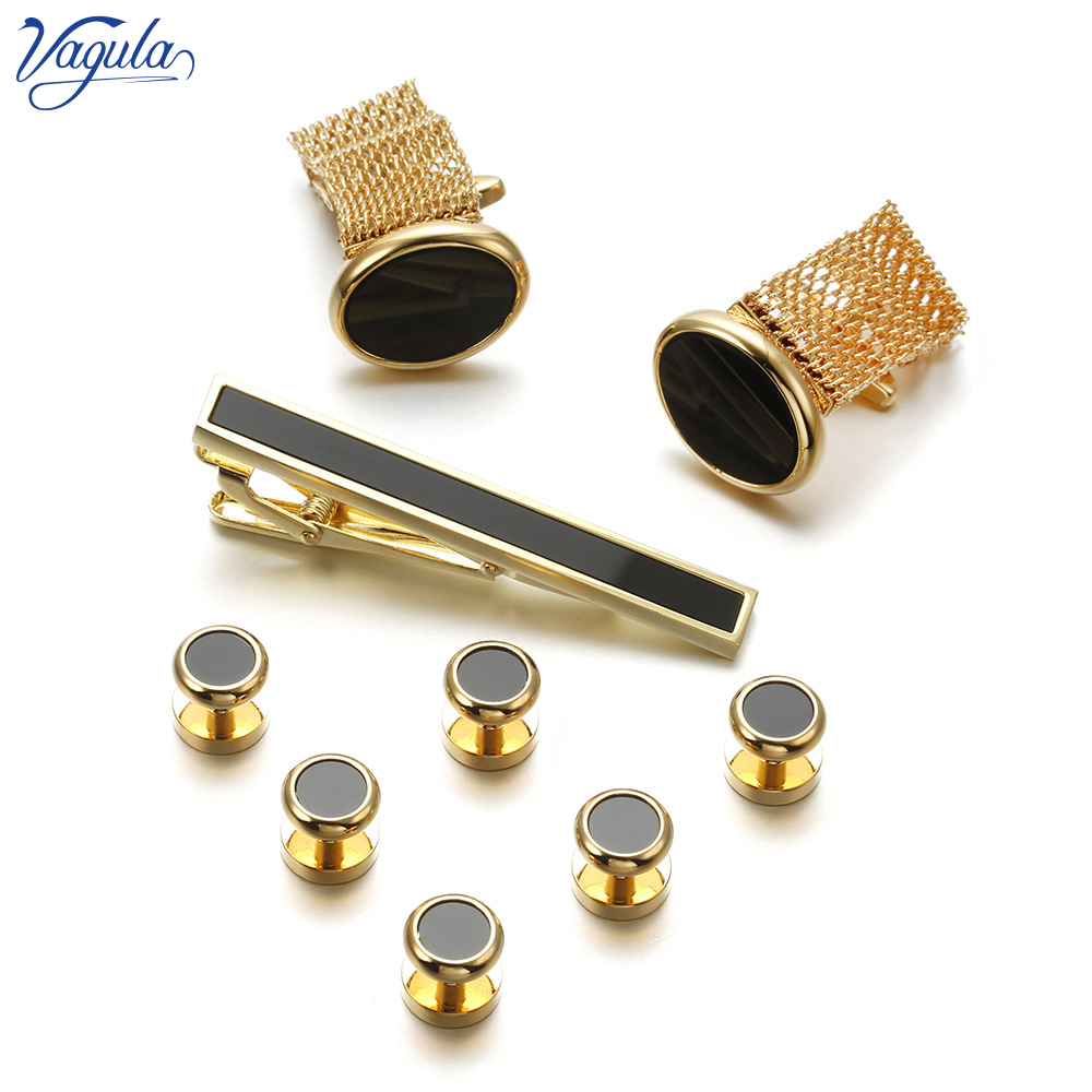 VAGULA New 9PCS Spinki do mank – Tie Bar Set Gift recenzja i cena