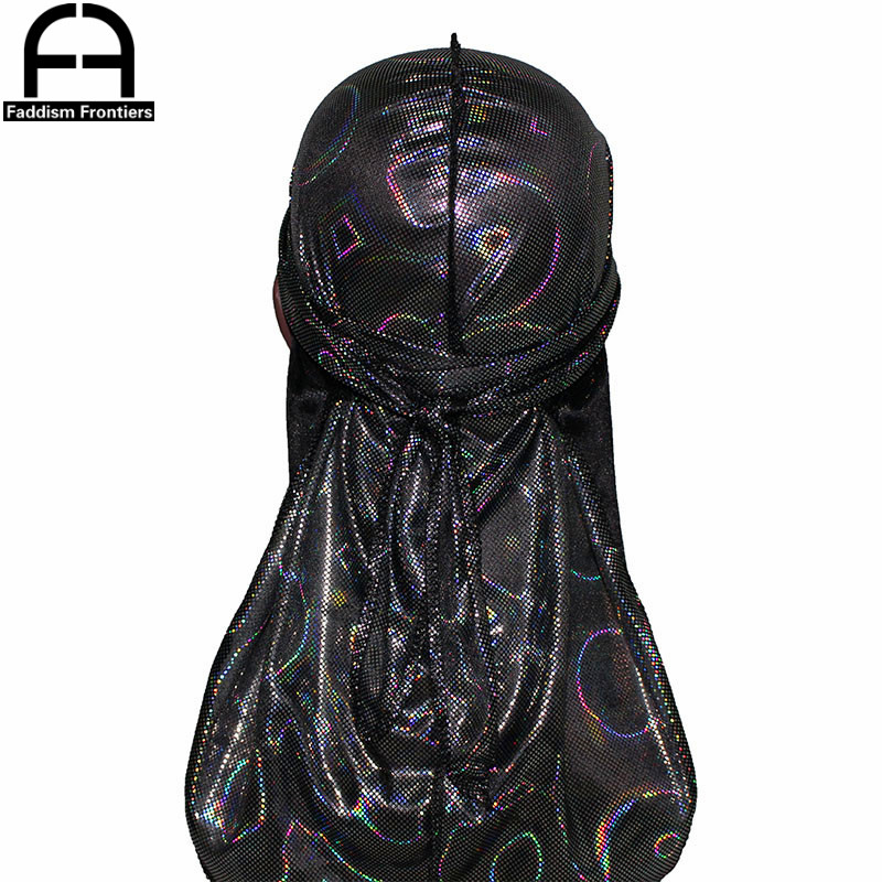 Nowe męskie kolorowe świecące  – Bandana Doo Rag recenzja i cena