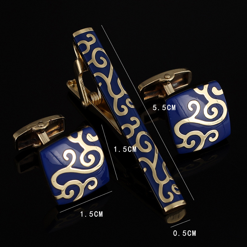 Męskie krawaty Spinki do manki – Tie Bar Set Gift recenzja i cena