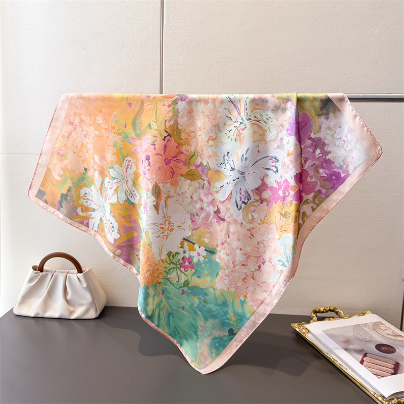 Kwadratowa jedwabna apaszka da – Ascot Neck Scarf recenzja i cena