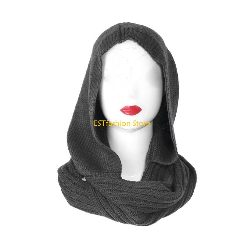 Y5GC Damski zimowy dzianinowy  – Infinity Scarf Knit recenzja i cena