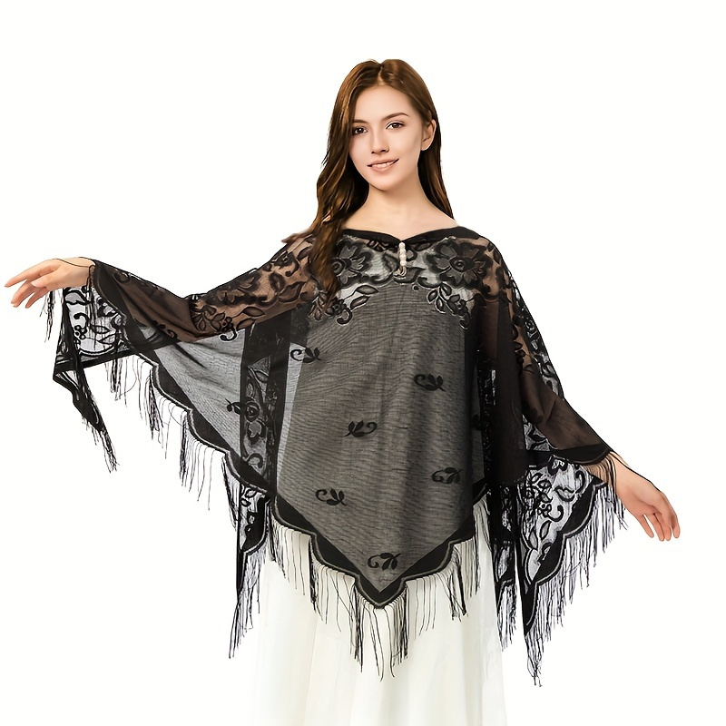 Nowe zdobienie duży szal szal  – Stole Wedding Shawl recenzja i cena