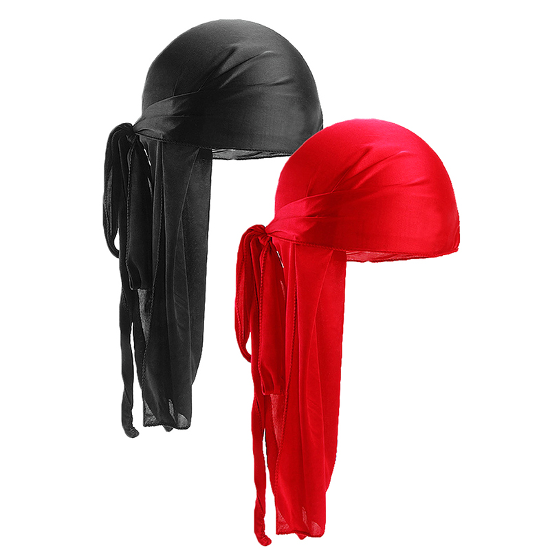 2 szt Silky Satin Durags dla m – Bandana Doo Rag recenzja i cena