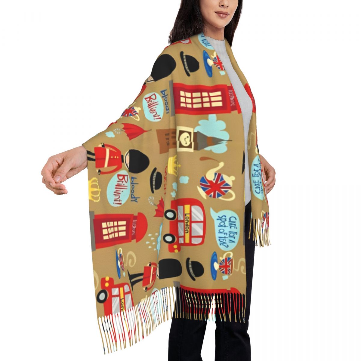 Szalik Enchanted London dla ko – Pashmina Wrap Large recenzja i cena