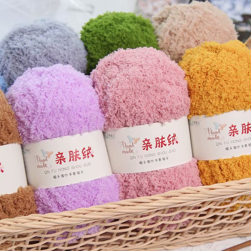Chenille Plush Chunky Yarn for – Woven Scarf Blanket recenzja i cena