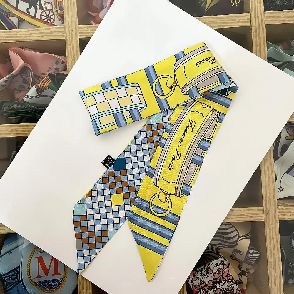 Nowa apaszka damska z jedwabiu – Ascot Neck Scarf recenzja i cena
