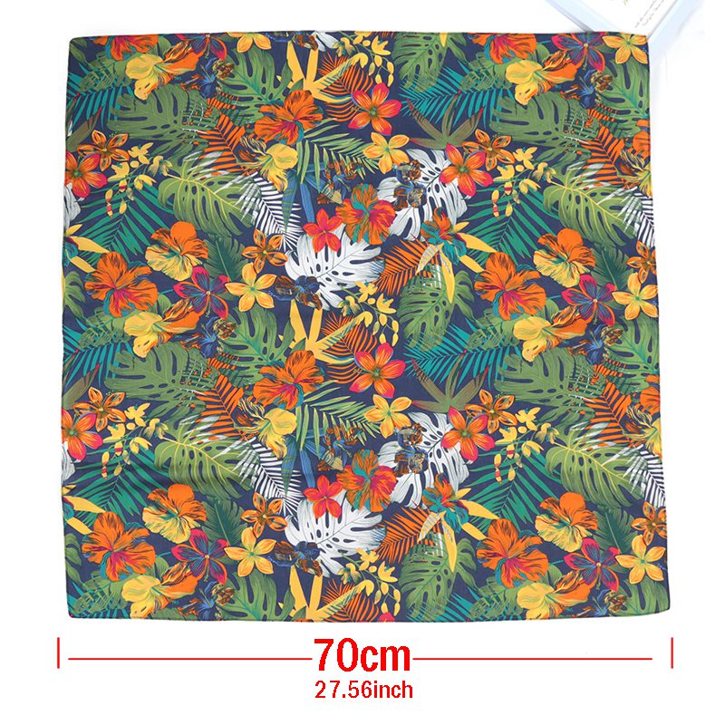 Chusta do włosów damska 70 cm  – Bandana Cotton recenzja i cena
