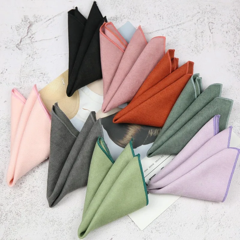 Męska poszetka biznesowa 24 cm – Pocket Square Set recenzja i cena