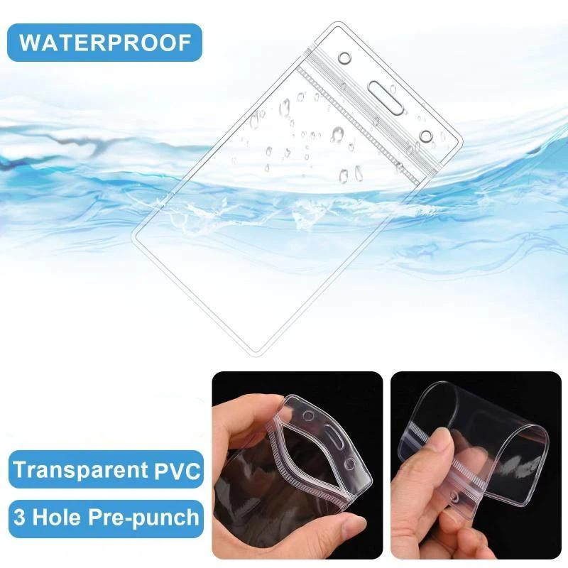 Przezroczyste plastikowe etui  – Lanyard Badge Holder recenzja i cena