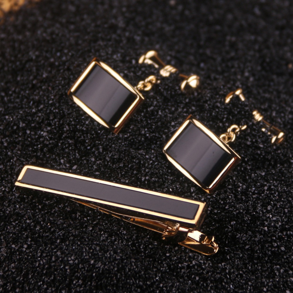 Zestaw Męski Klips do Krawata  – Tie Bar Set Gift recenzja i cena