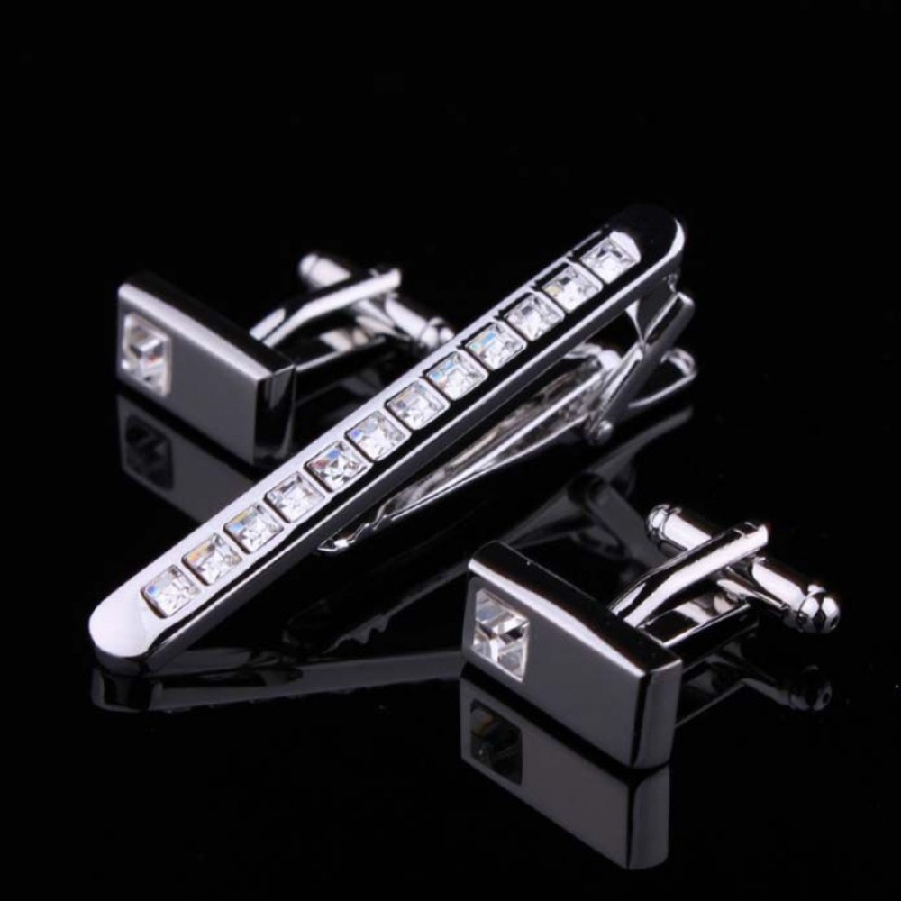 Zestaw Męski Klips do Krawata  – Tie Bar Set Gift recenzja i cena
