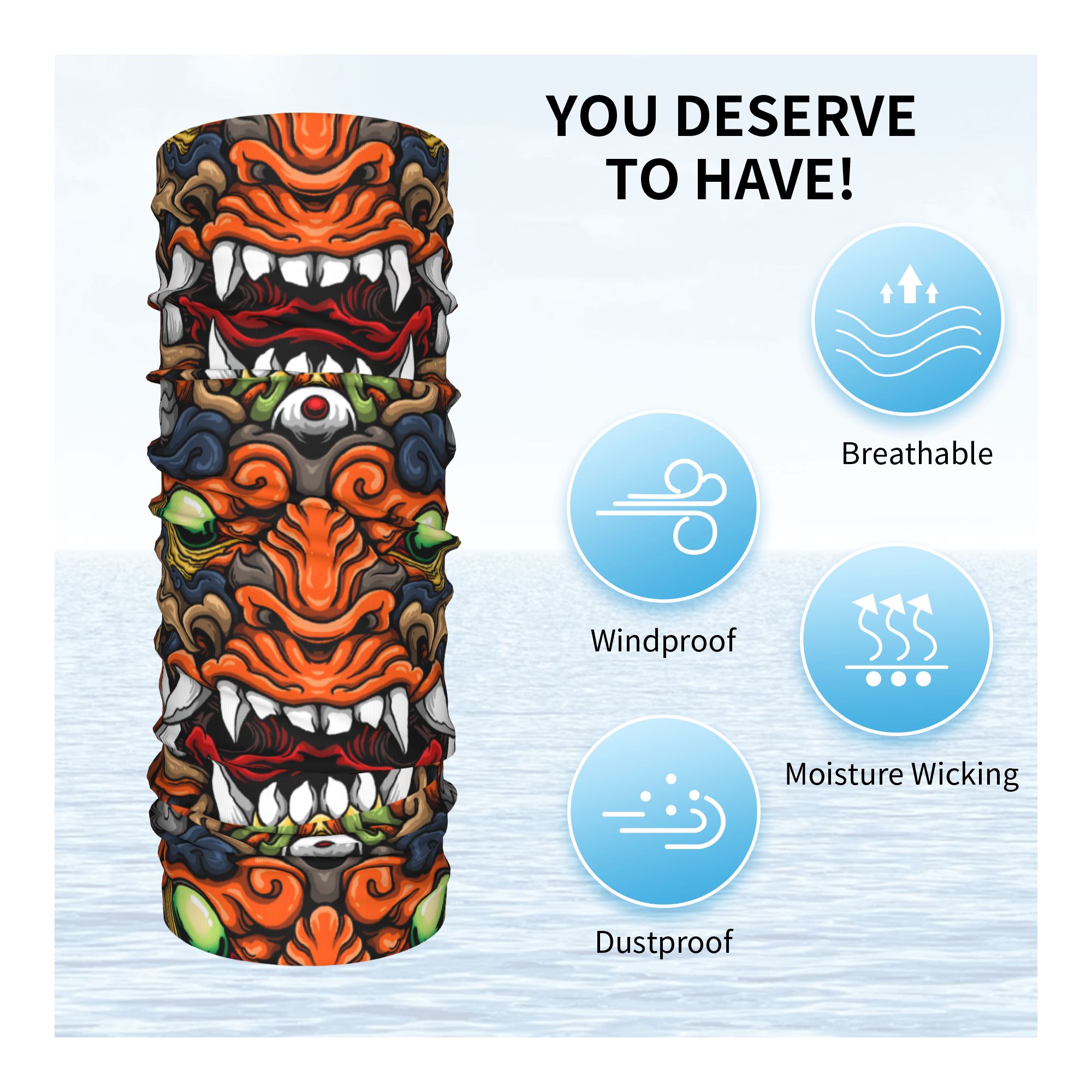 Opaska na głowę, ocieplacz na  – Neck Warmer Tube recenzja i cena