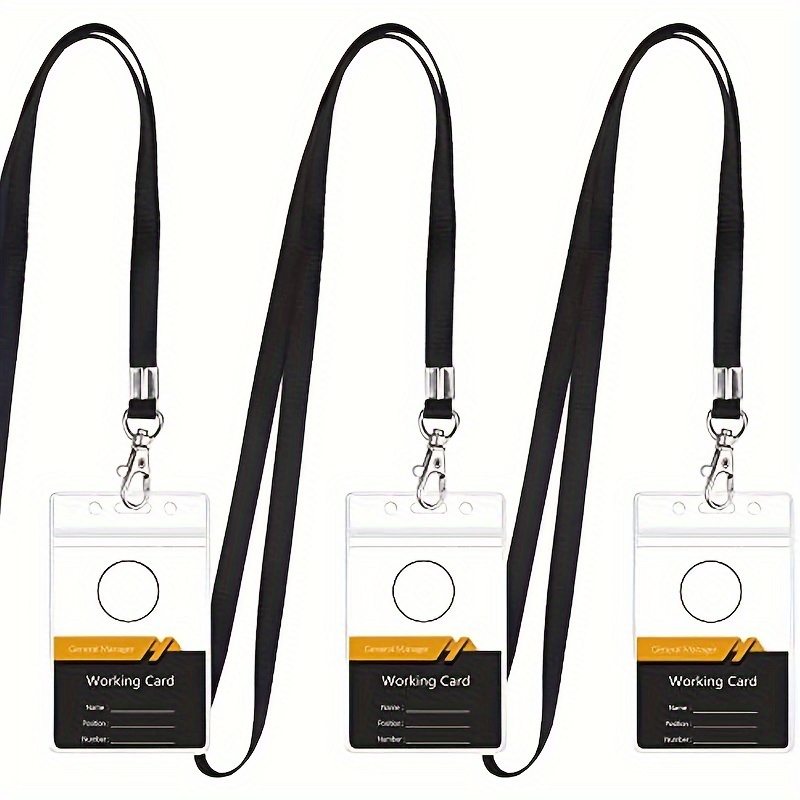 Przezroczysty, wodoodporny ide – Lanyard Badge Holder recenzja i cena