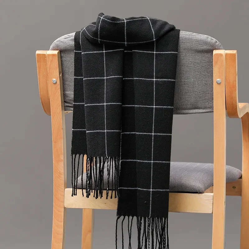 2024 Nowy zimowy szalik męski  – Muffler Men Wool recenzja i cena