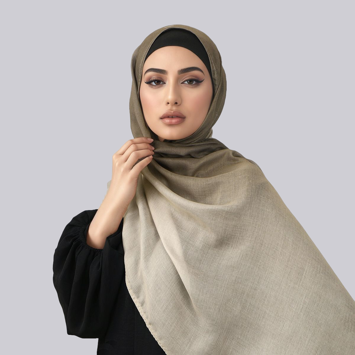 Damski gradientowy hidżab z ba – Head Wrap Turban recenzja i cena